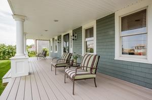 346 Phillips Road Sandwich, MA 02562 - Photo 5 of 16 a balcony with furniture and wooden floor