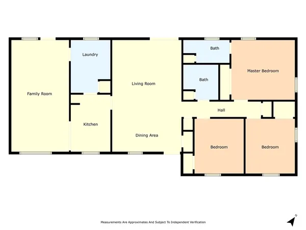 a picture of a floor plan
