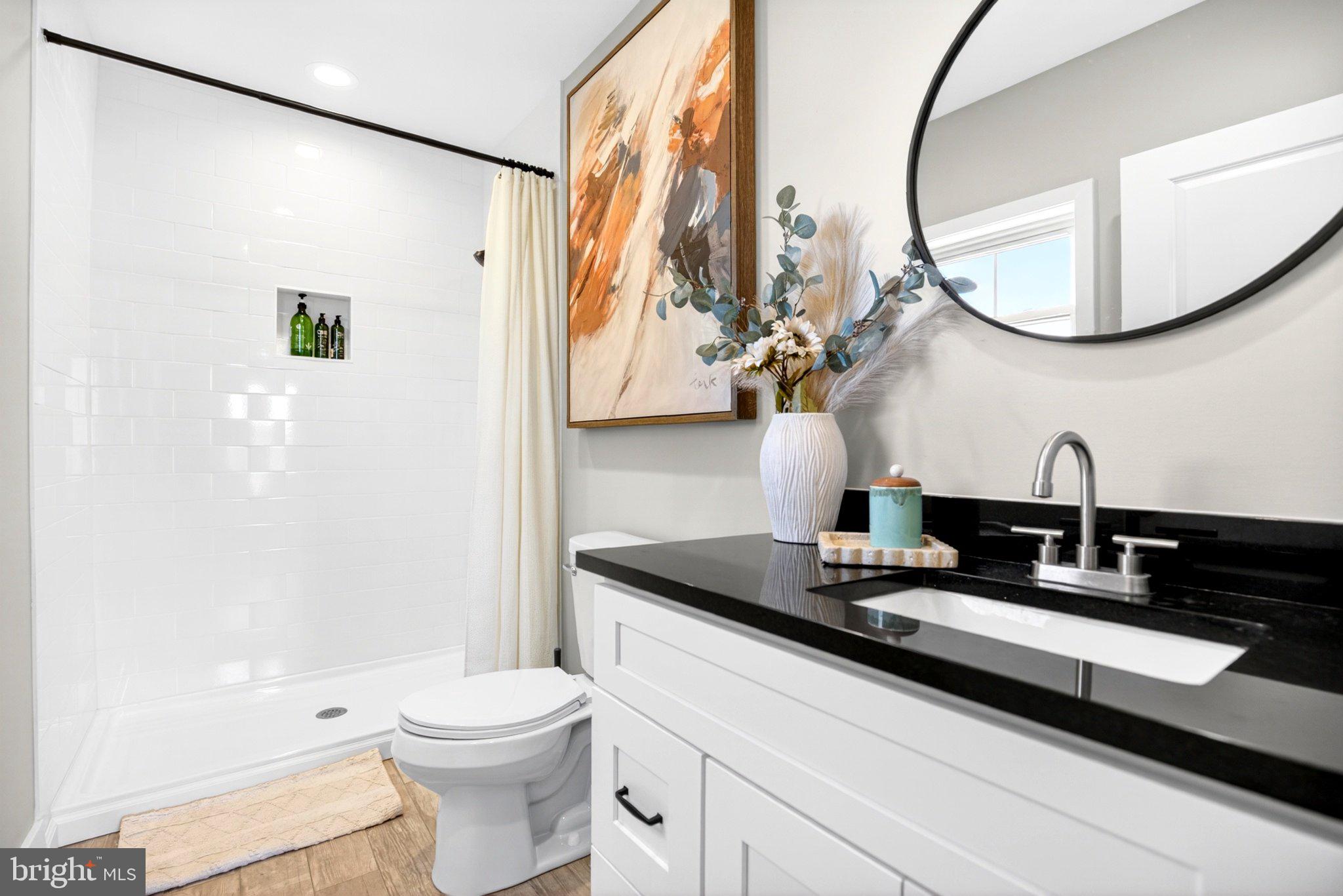 25015 Mt Pleasant Road Columbus, NJ 08022 - Photo 6 of 59 Modern bathroom with stylish accents.