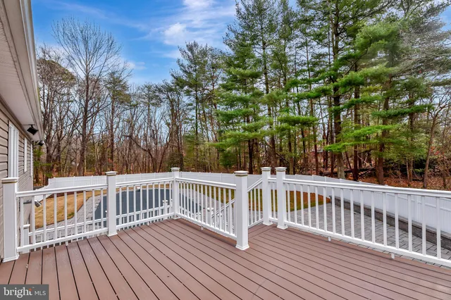 a view of an empty room with a projector