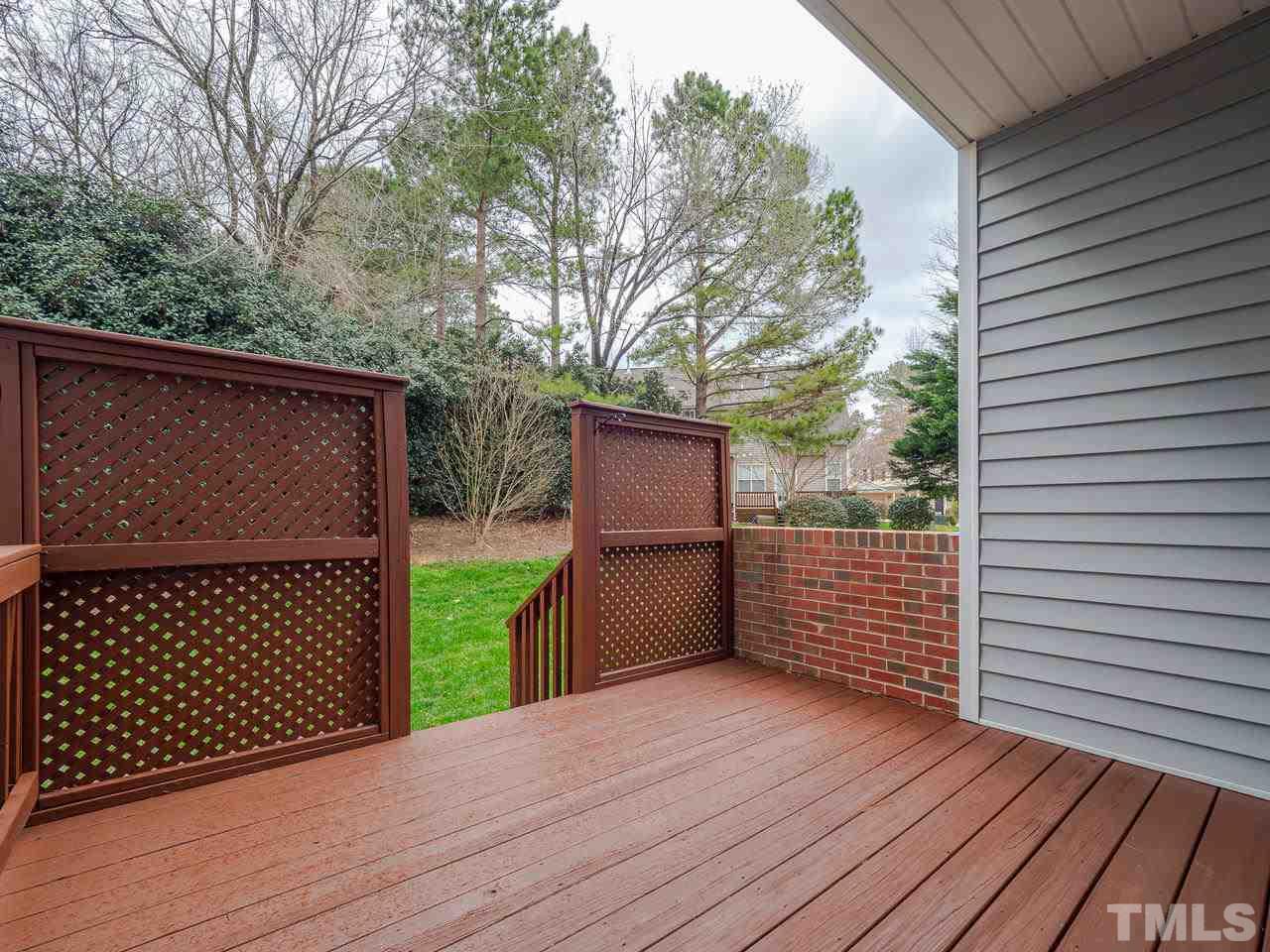 6025 Four Townes Lane Raleigh, NC 27616 - Photo 21 of 24 a view of a backyard