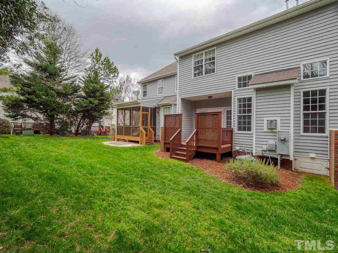 6025 Four Townes Lane Raleigh, NC 27616 - Photo 24 of 24 a view of a house with backyard