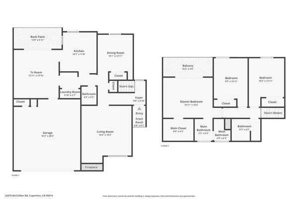$1,795,000 | 22475 McClellan Road, Cupertino, CA 95014