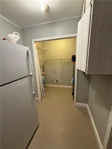 a view of a room with utility area