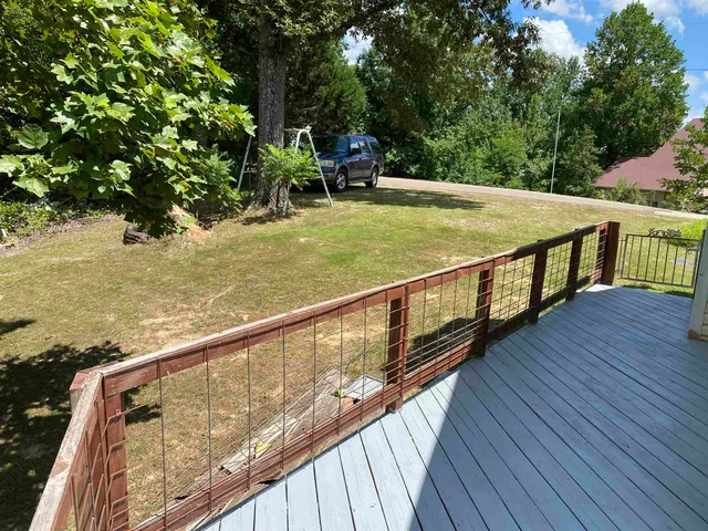 a view of swimming pool with seating