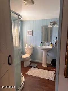 a view of a potted flower in a yard