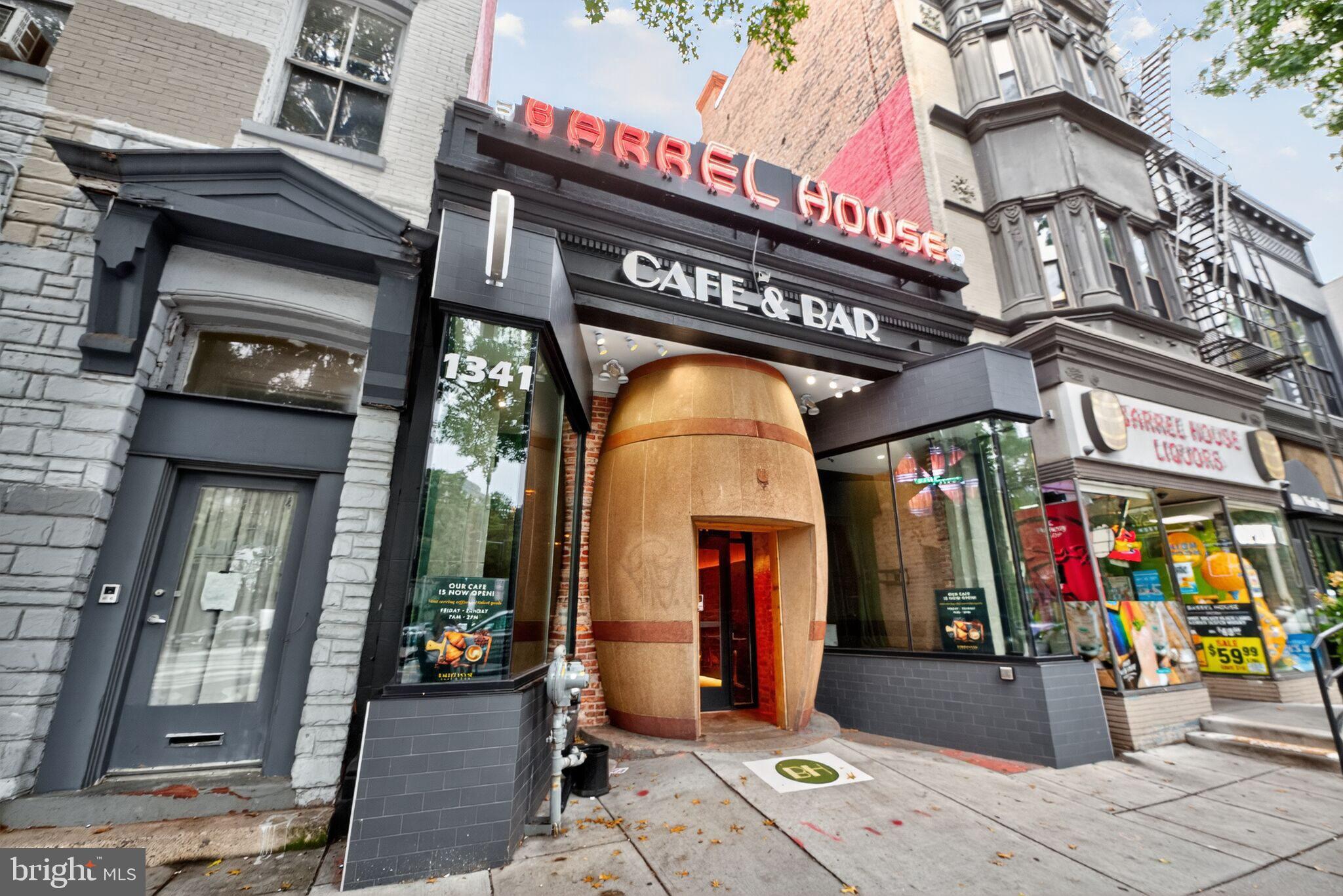 1245 13th Street Northwest, Unit 304 Washington, DC 20005 - Photo 35 of 43 a view of street with an entrance and a building