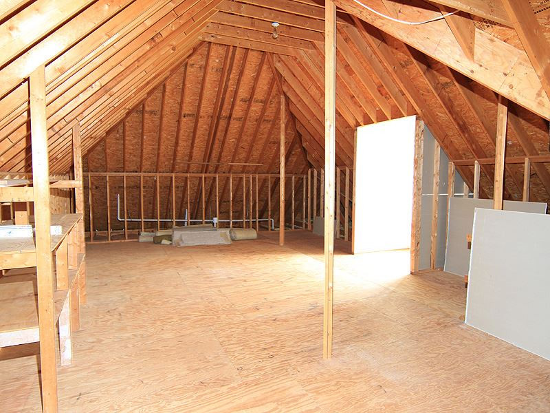 9677 Applewhite Road Wendell, NC 27591 - Photo 18 of 25 Unfinished 2nd Floor/Storage