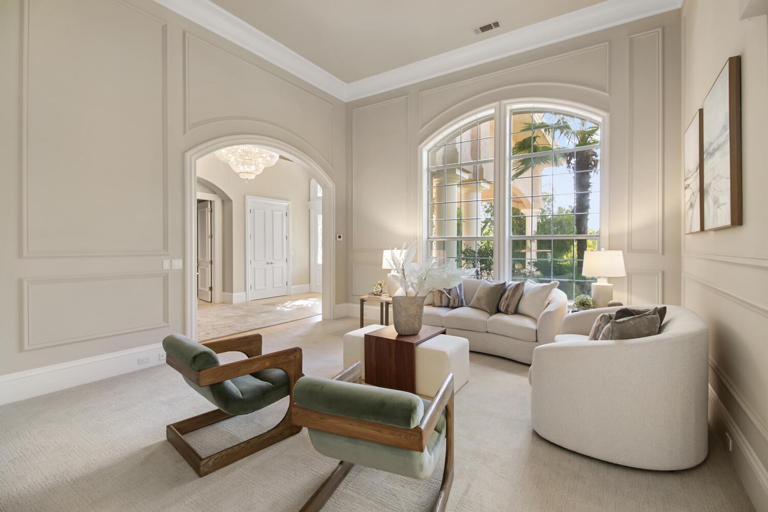 5001 Auburn Folsom Road Loomis, CA 95650 - Photo 12 of 99 a living room with furniture and a large window