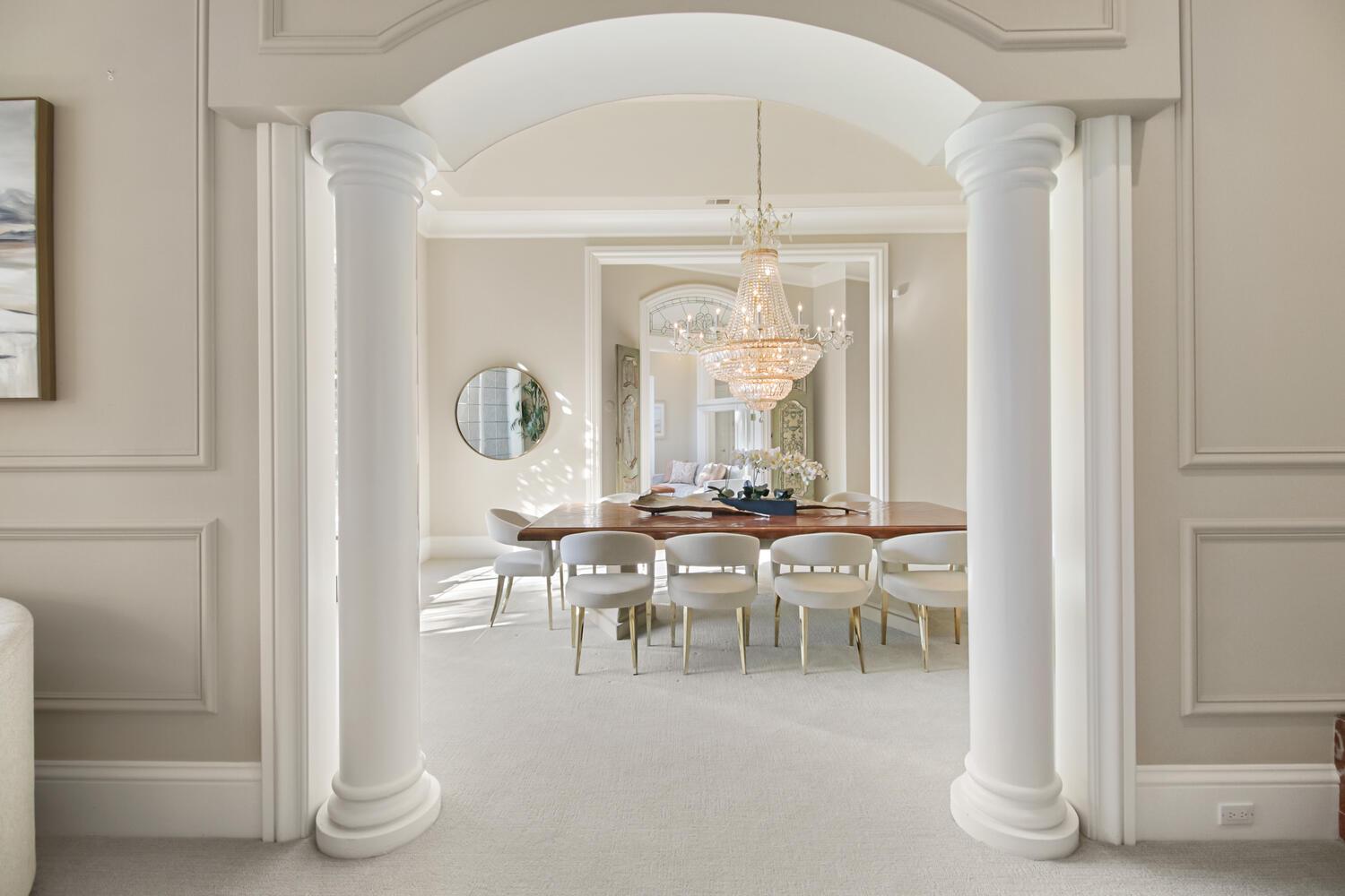 5001 Auburn Folsom Road Loomis, CA 95650 - Photo 13 of 99 a view of a dining room with furniture window and outside view