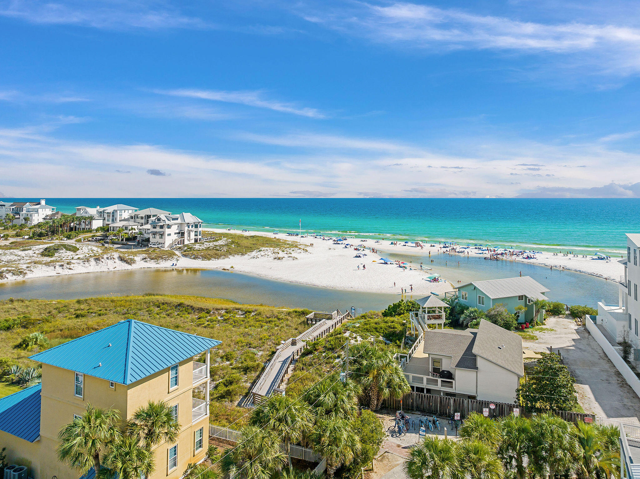 158 Brown Street Santa Rosa Beach, FL 32459 - Photo 41 of 46 an aerial view of a city