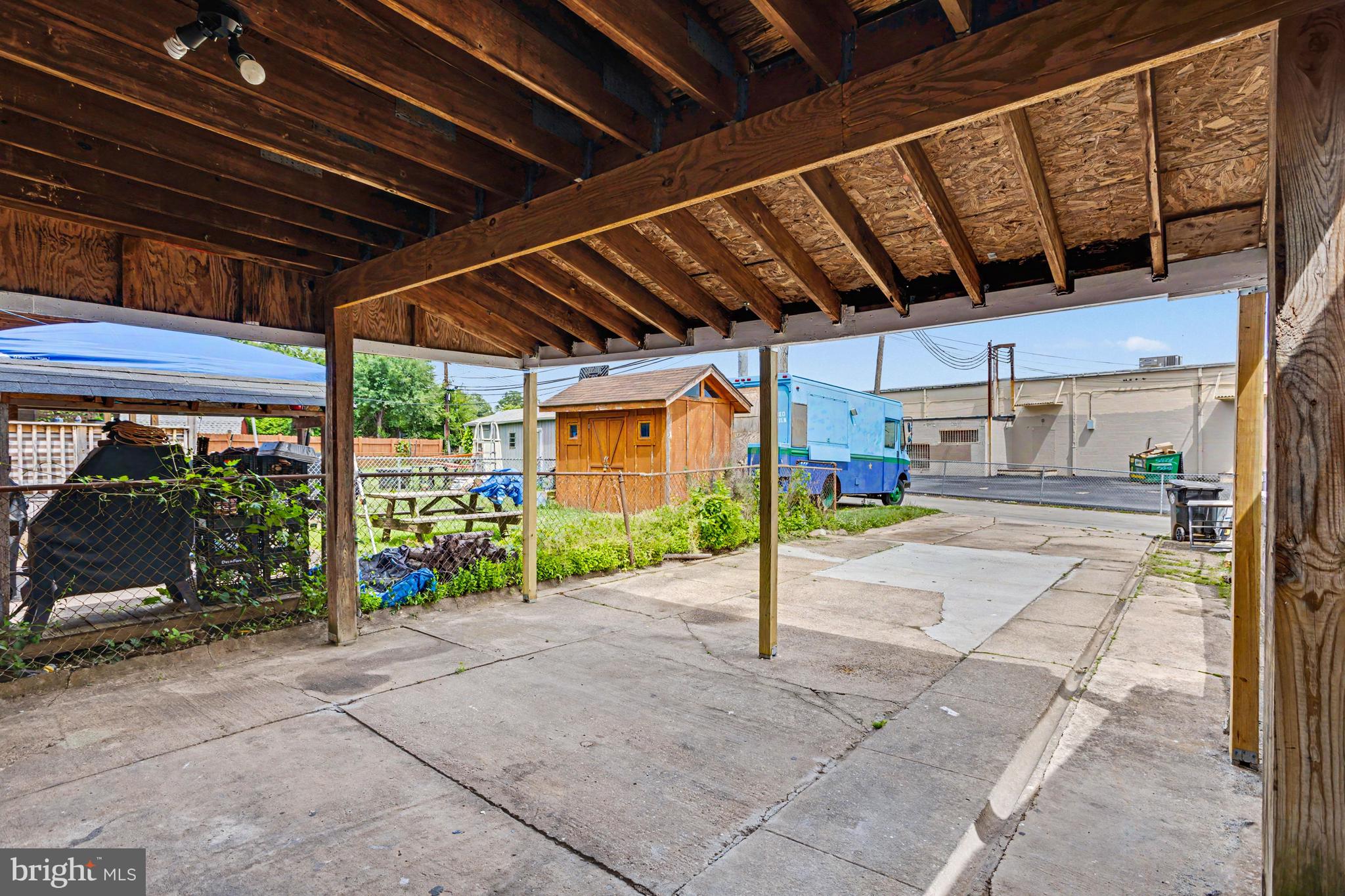 127 Bladen Road Baltimore, MD 21221 - Photo 24 of 31 Large covered patio/parking pad
