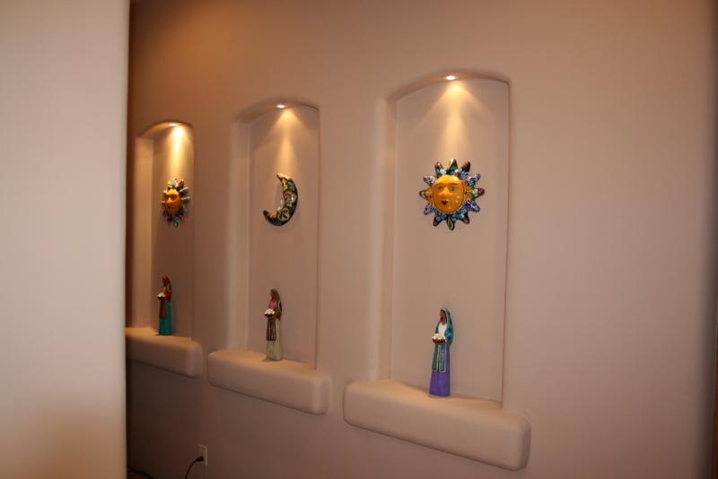 1101 East Warner Road Tempe, AZ 85284 - Photo 4 of 15 Entryway with custom lighting