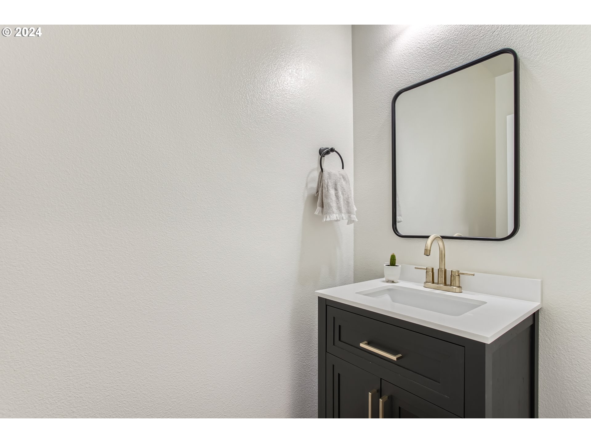 263 North 34th Court Ridgefield, WA 98642 - Photo 13 of 40 a bathroom with a sink vanity and a mirror