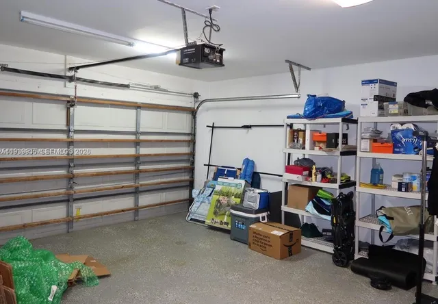 a view of storage and utility room