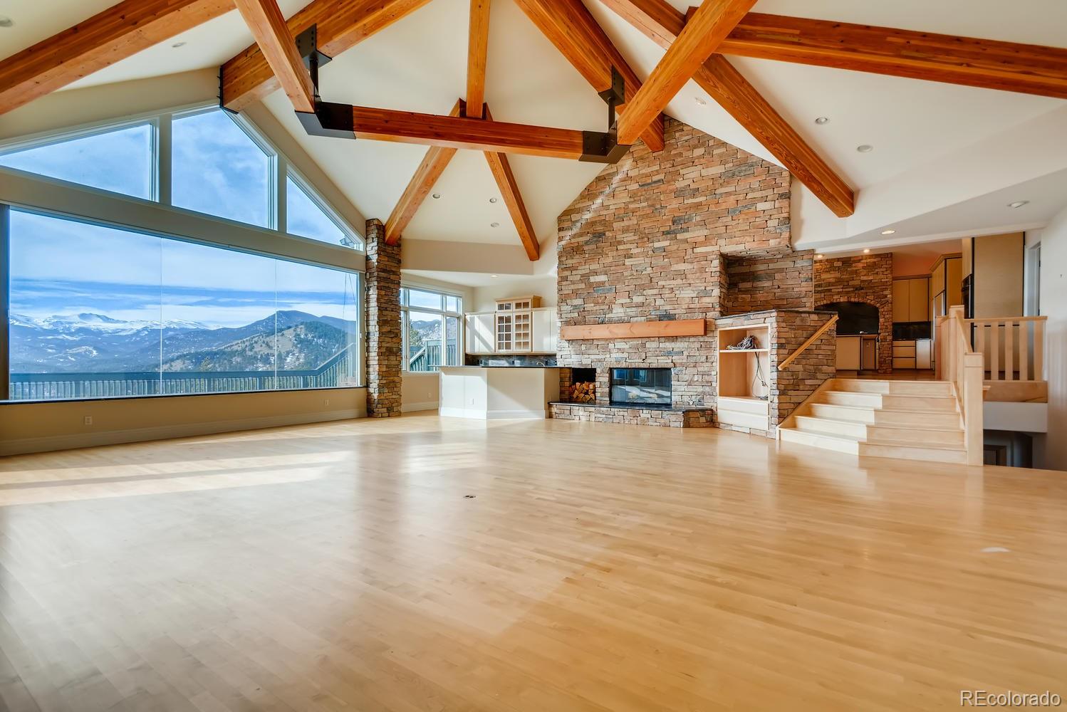 3883 Mountainside Trail Evergreen, CO 80439 - Photo 6 of 36 a view of an outdoor space with seating area