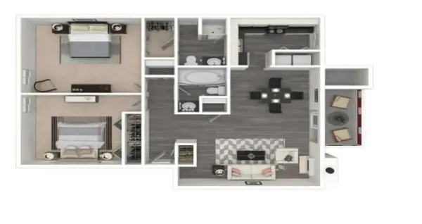 $1,199 | 1067 Pitts Road, Unit 1043F, Sandy Springs, GA 30350