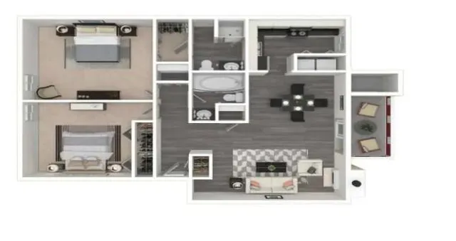 $1,263 | 1067 Pitts Road, Unit 1041F, Sandy Springs, GA 30350