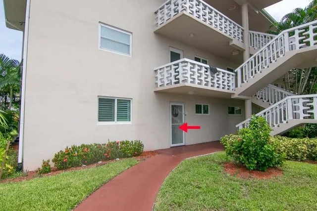 a front view of a house with entryway