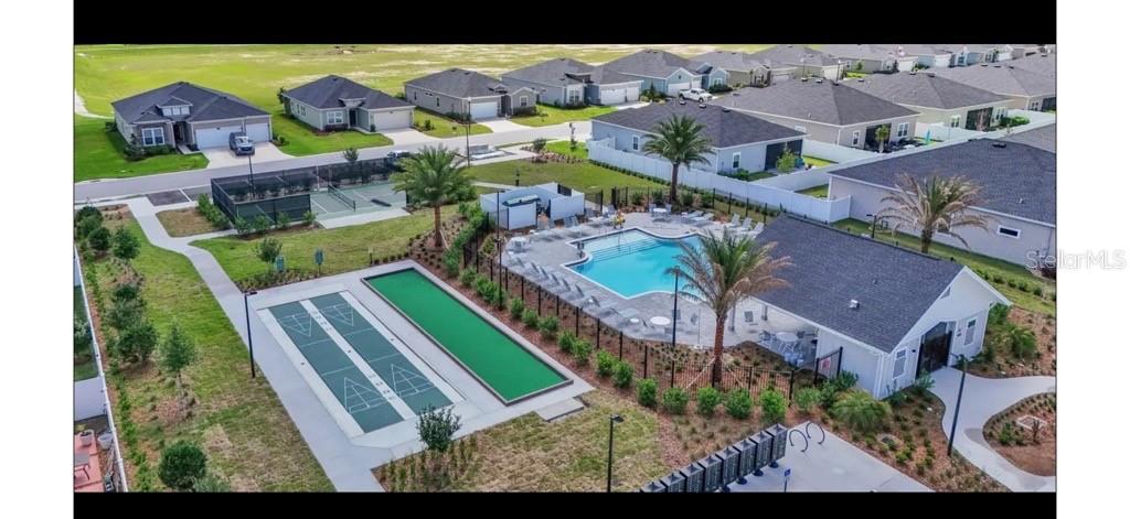 7474 Southwest 78th Terrace Ocala, FL 34481 - Photo 58 of 58 an aerial view of a house with a garden