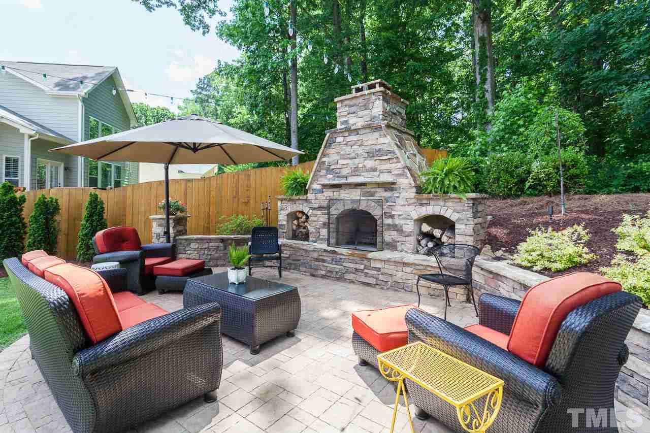 1014 Vino Drive Raleigh, NC 27607 - Photo 2 of 25 a outdoor space with patio the couches and a potted plant on the table
