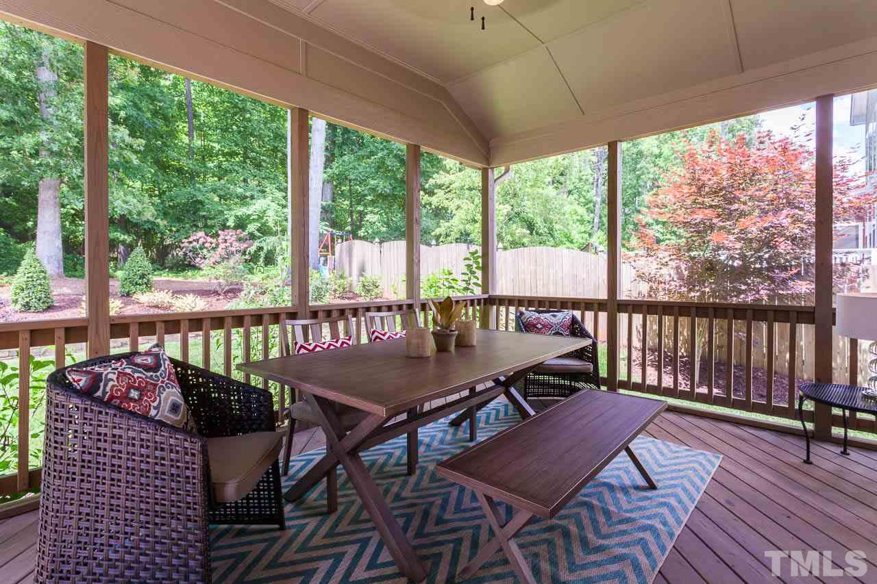 1014 Vino Drive Raleigh, NC 27607 - Photo 7 of 25 a view of a balcony with furniture