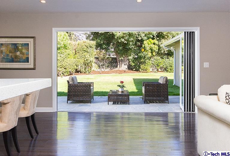3675 Newhaven Road Pasadena, CA 91107 - Photo 8 of 39 a dining room with furniture window and wooden floor