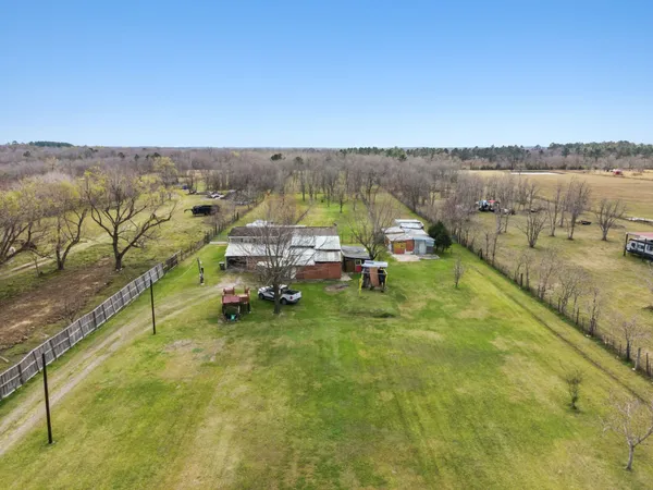 a view of a ocean with a big yard
