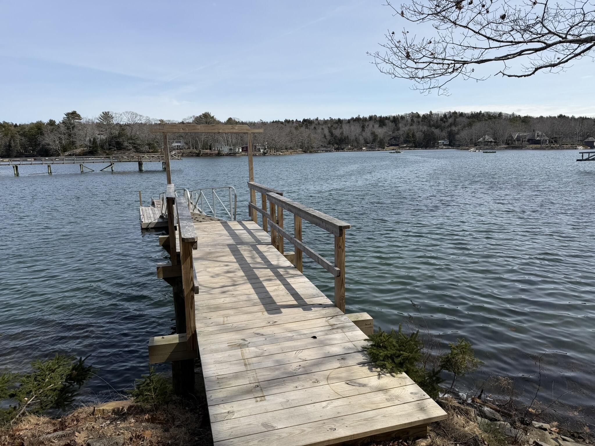 672 Ocean Point Road East Boothbay, ME 04544 - Photo 14 of 19 High tide