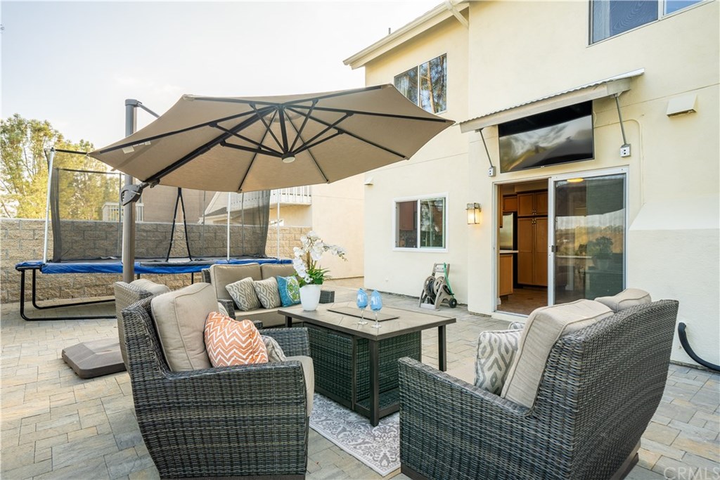 10 Windflower Aliso Viejo, CA 92656 - Photo 29 of 41 Flat Screen with Canopy Makes for Perfect Outdoor Entertaining Watching Weekend Sports