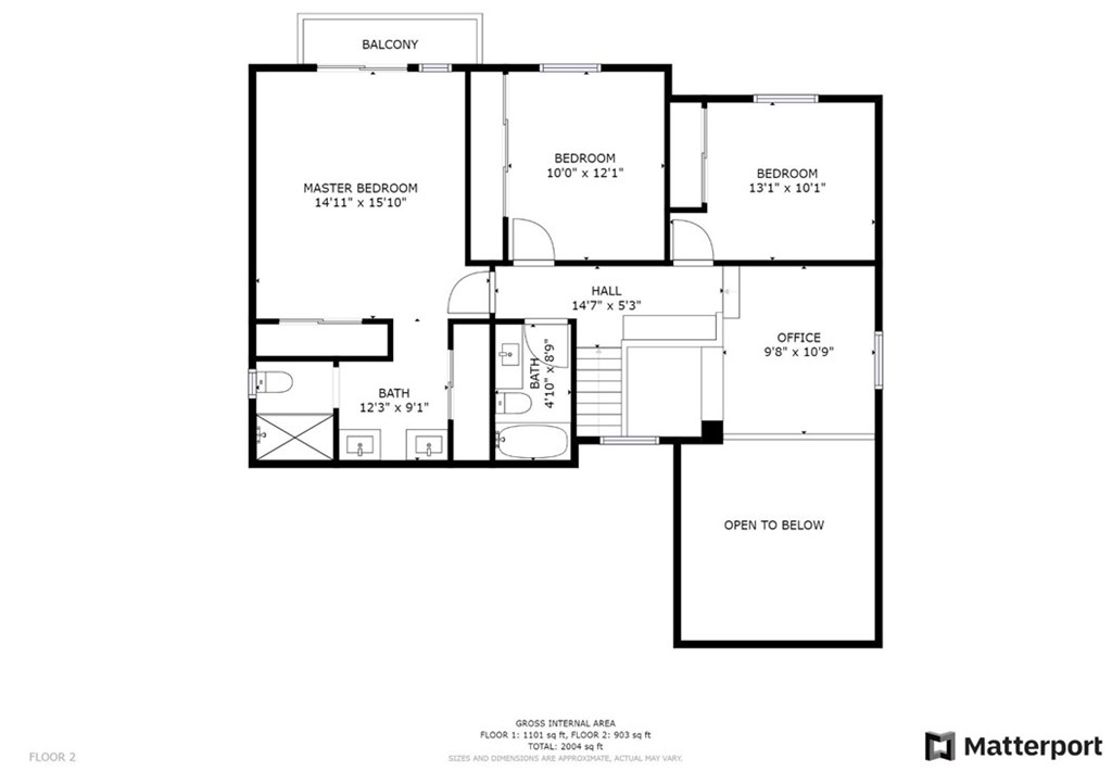 10 Windflower Aliso Viejo, CA 92656 - Photo 41 of 41 Floorplan - Floor 2