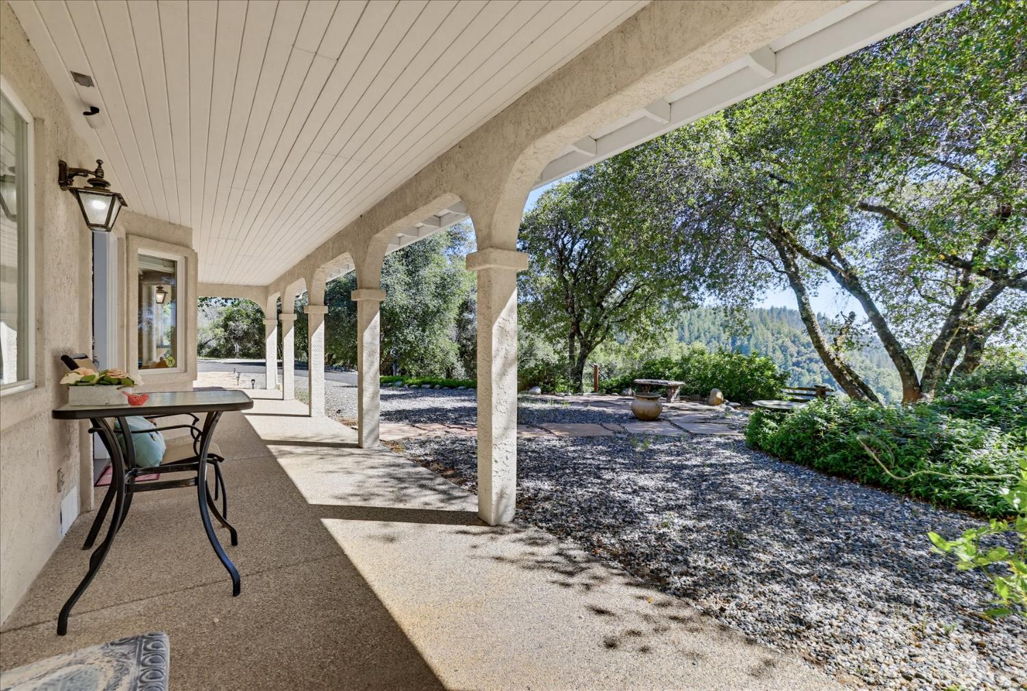 18639 Fay Ridge Court Grass Valley, CA 95949 - Photo 95 of 99 a house view with a sitting space and garden space