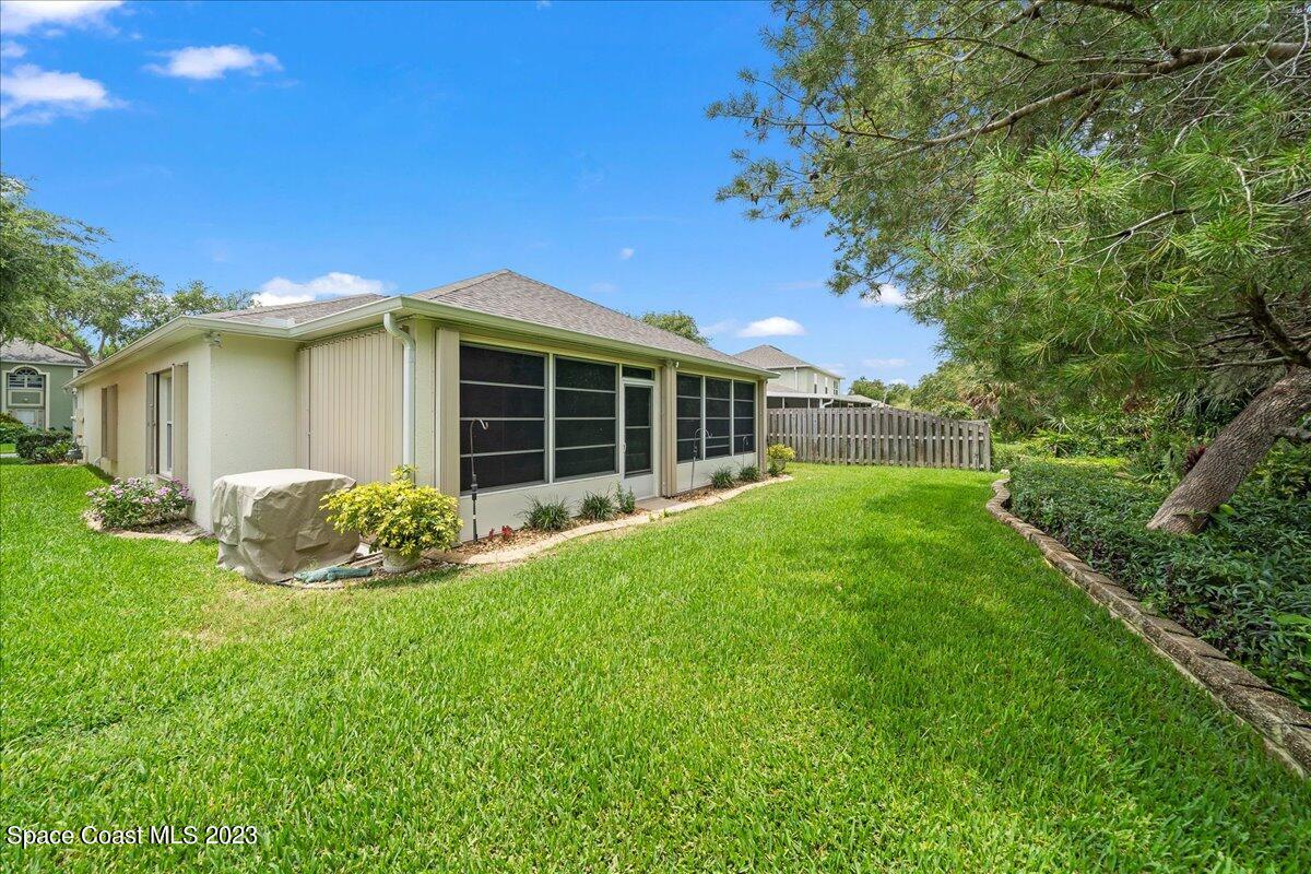 2190 Spring Creek Circle Palm Bay, FL 32905 - Photo 40 of 73 Serene Back Yard