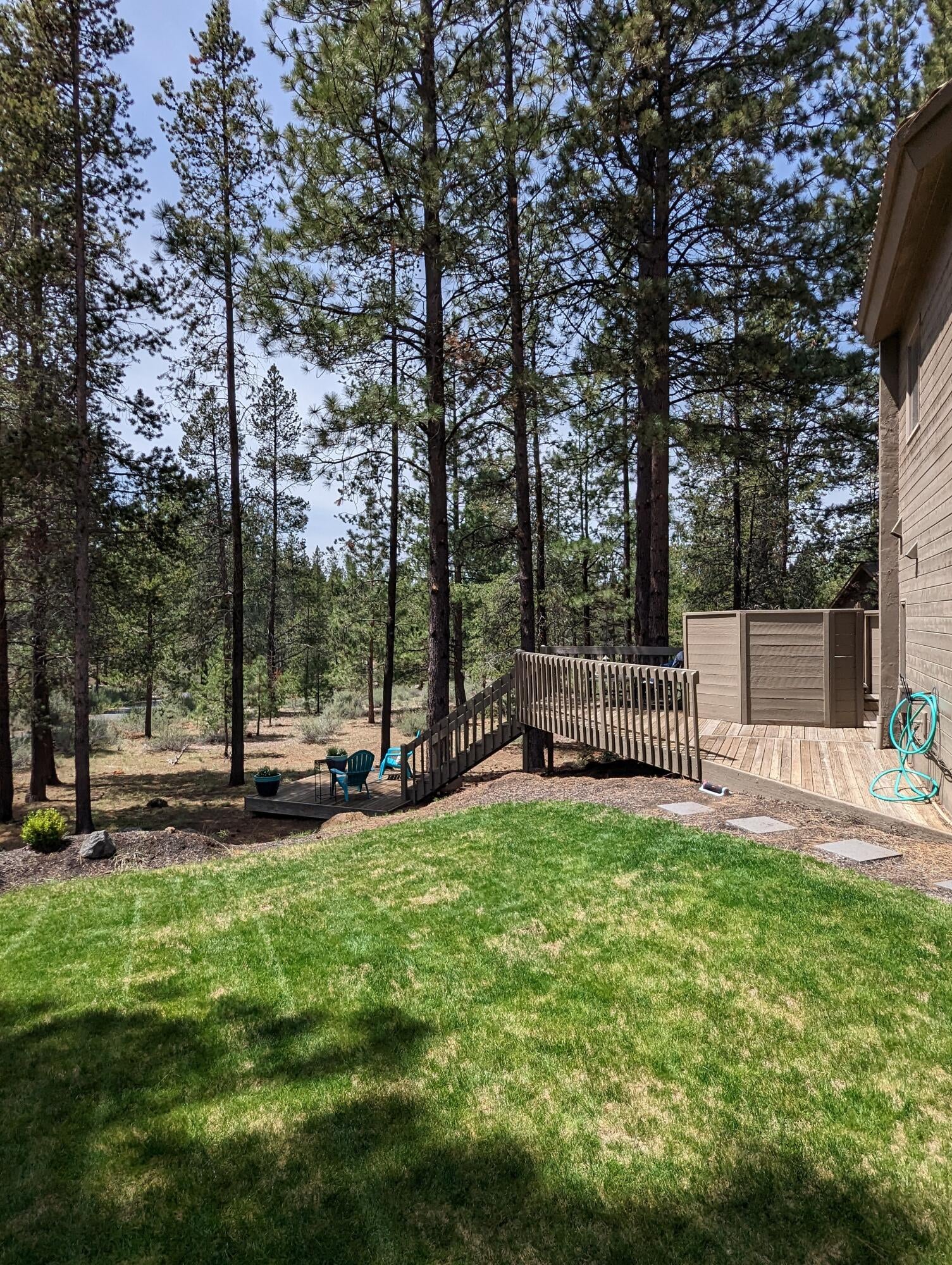 17907 Rhododendron Lane, Unit 11 Sunriver, OR 97707 - Photo 38 of 44 A side yard with grass for games!