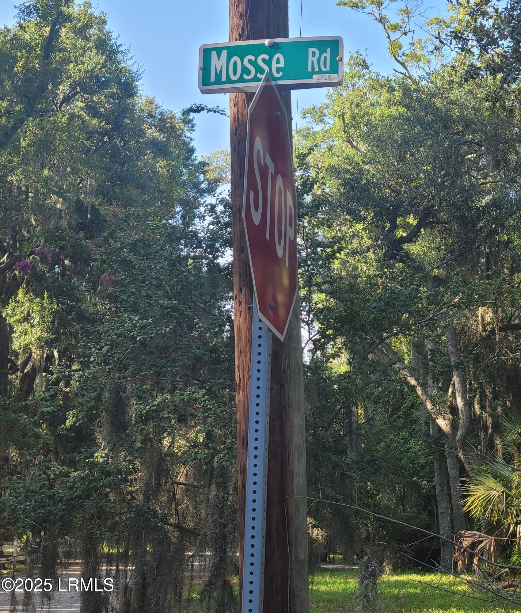 5 Mosse Road St. Helena Island, SC 29920 - Photo 12 of 15 5 Mosse street sign