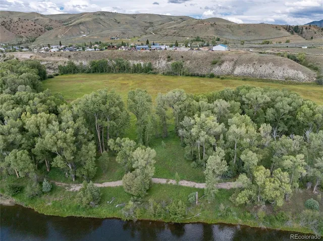 a view of lake with mountain
