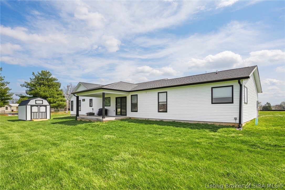 8301 Salem Church Road Charlestown, IN 47111 - Photo 10 of 55 Covered Back Porch