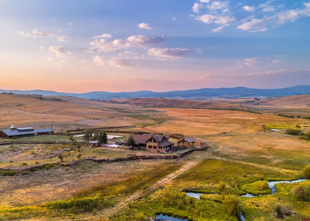 a view of an ocean and beach