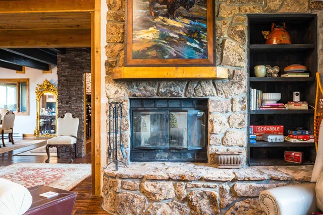 a outdoor space view with a sitting space