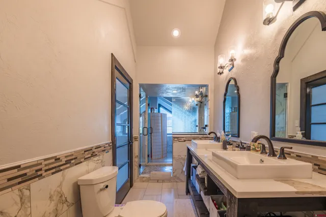 a view of a city and lake view