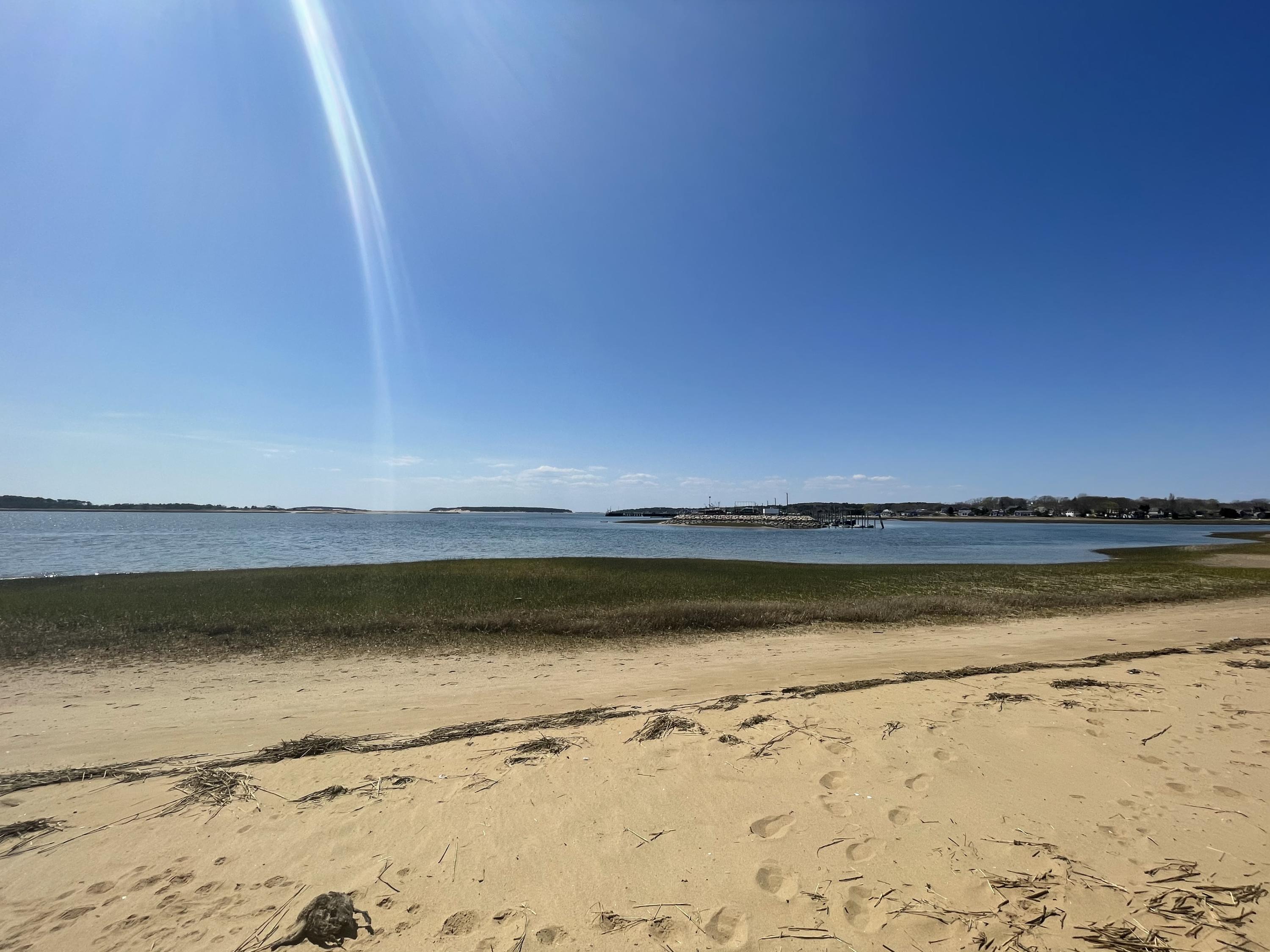 155 Nauhaught Bluff Road Wellfleet, MA 02667 - Photo 46 of 53 a view of an ocean beach