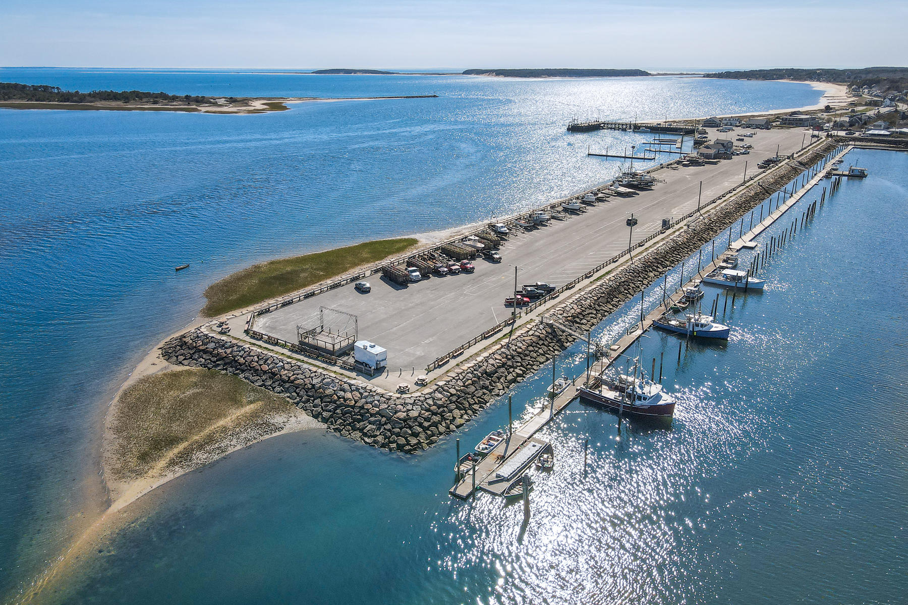 155 Nauhaught Bluff Road Wellfleet, MA 02667 - Photo 53 of 53 a view of a fireplace in room