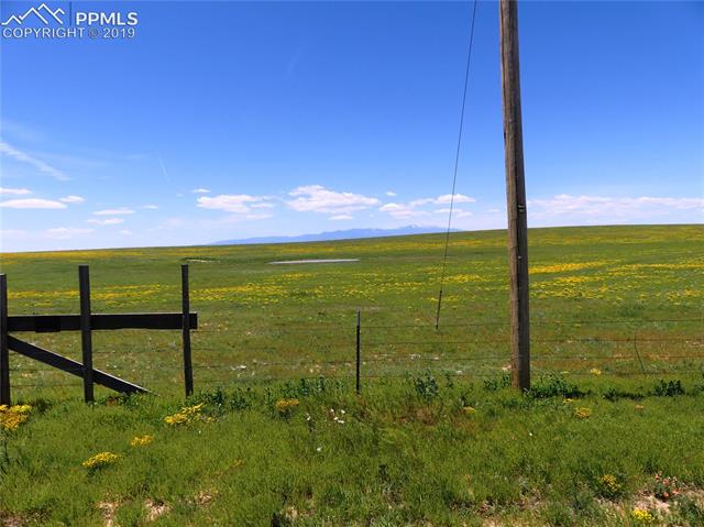 30150 Antioch Road Yoder, CO 80864 - Photo 29 of 36 From Antioch Road at east edge of property looking west. Pikes Peak and runoff pond in distance