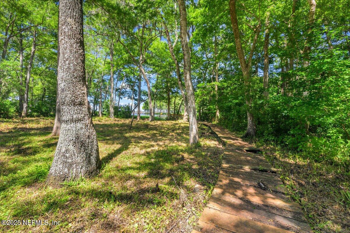 506 Cedar Creek Road, Unit 1 Palatka, FL 32177 - Photo 41 of 49 a backyard of a house with lots of green space