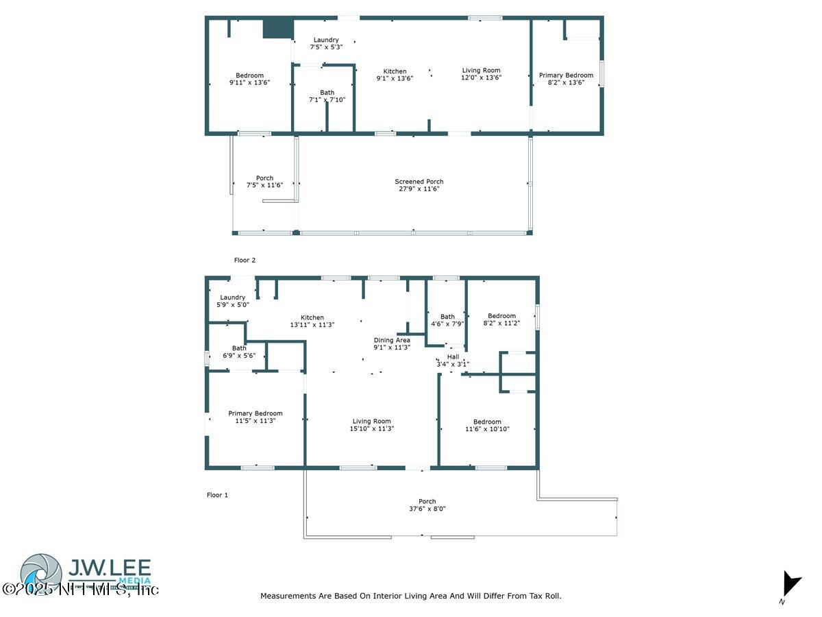 506 Cedar Creek Road, Unit 1 Palatka, FL 32177 - Photo 49 of 49 a picture of a wall with a white wall and a white wall