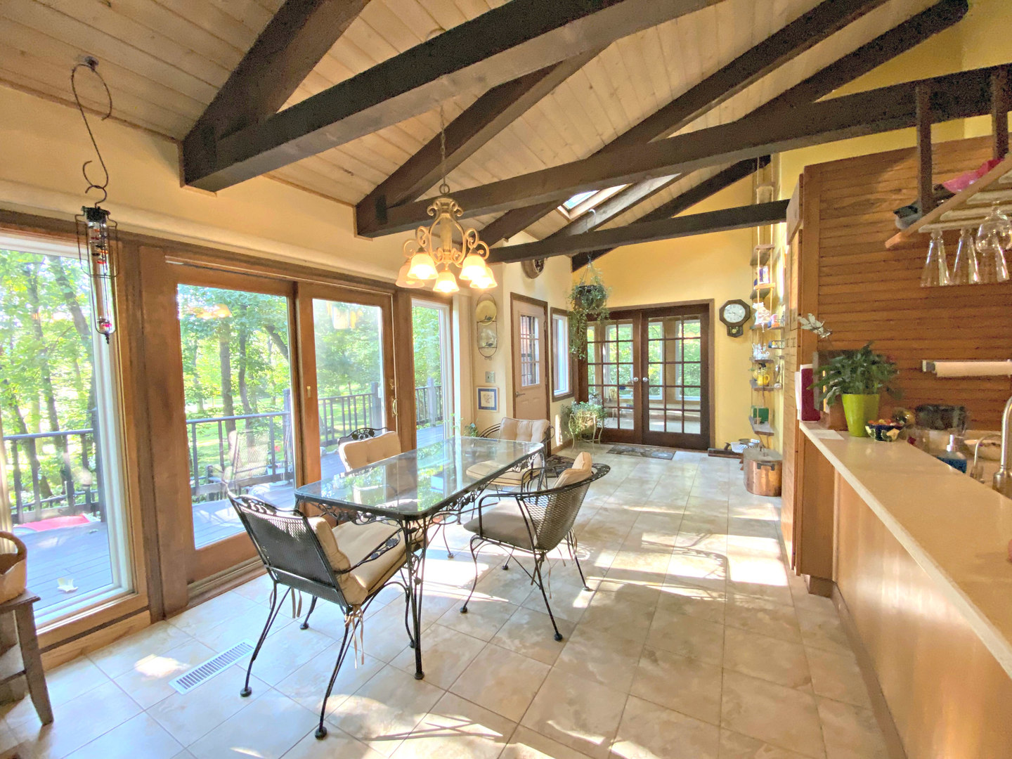 17301 O'Brien Road Harvard, IL 60033 - Photo 14 of 33 a building outdoor space with patio furniture and wooden floor