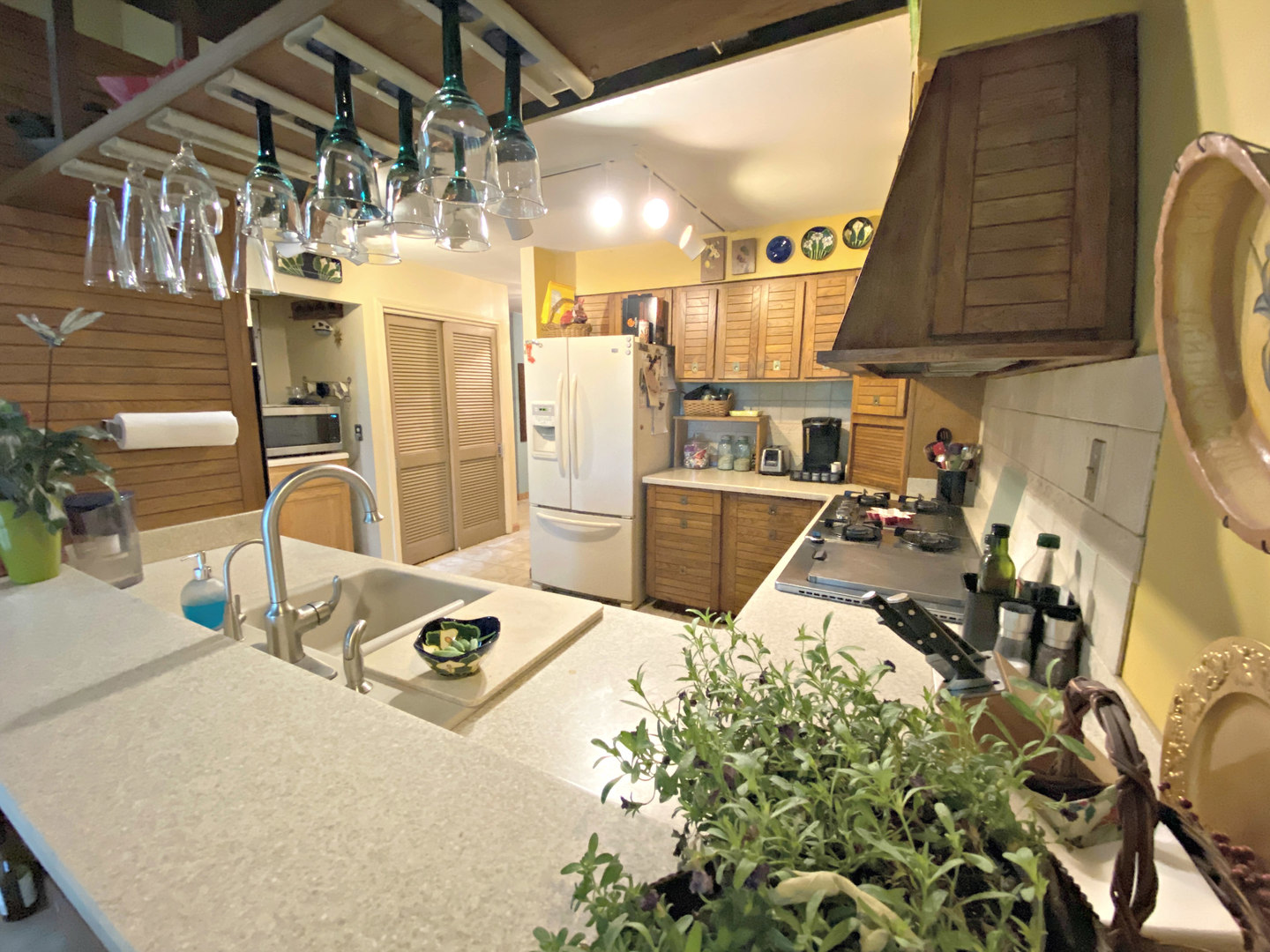 17301 O'Brien Road Harvard, IL 60033 - Photo 17 of 33 a view of a kitchen with a sink and cabinets