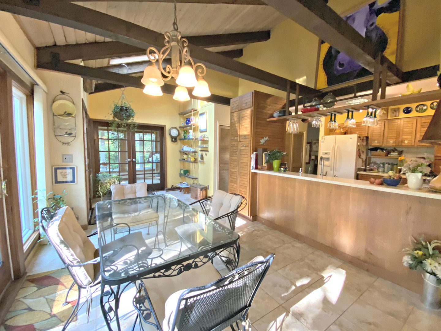 17301 O'Brien Road Harvard, IL 60033 - Photo 18 of 33 a dining room with wooden floor and large windows