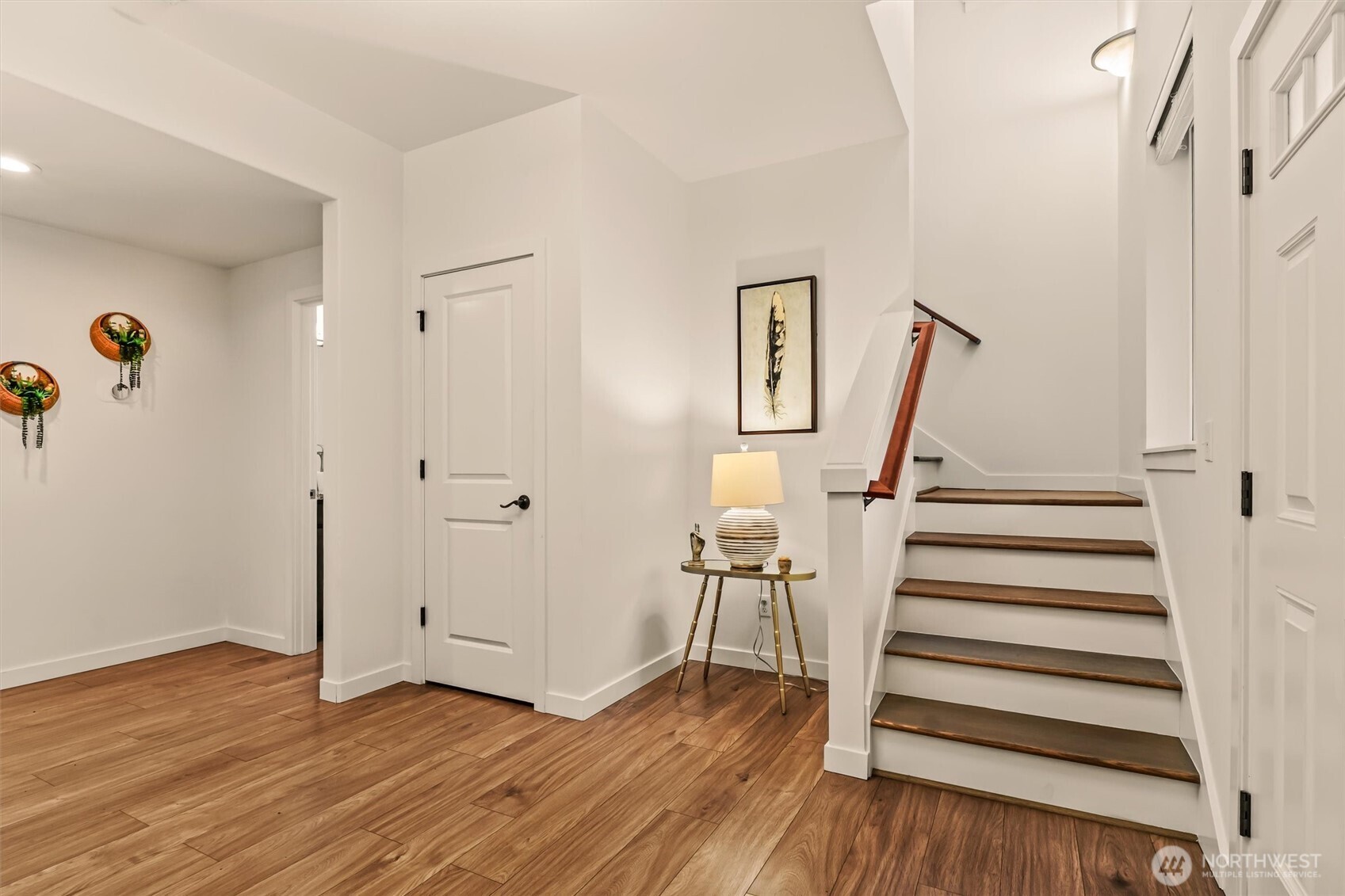 9213 Odin Way Bothell, WA 98011 - Photo 19 of 40 a view of entryway with wooden floor
