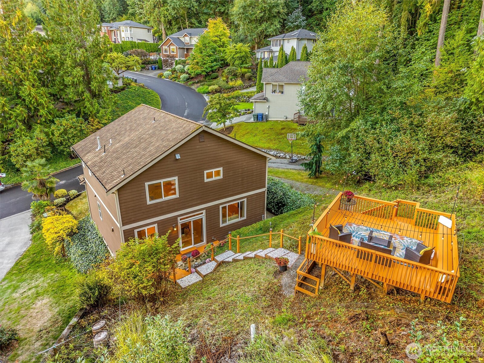 9213 Odin Way Bothell, WA 98011 - Photo 38 of 40 an aerial view of a house